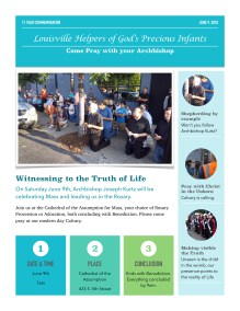 Archbishop Kurtz Mass 2018